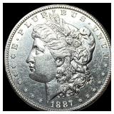 1887-S Silver Morgan Dollar UNCIRCULATED