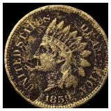 1859 Indian Head Cent CLOSELY UNCIRCULATED