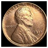 1917-D RD Lincoln Wheat Cent CHOICE BU