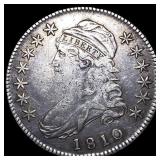 1810 Capped Bust Half Dollar NEARLY  UNCIRCULATED