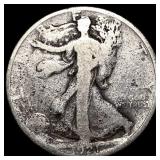 1921-D Silver Walking Liberty Half Dollar  LIGHTL