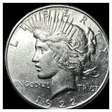 1922-S Silver Peace Dollar UNCIRCULATED