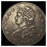 1832 Capped Bust Half Dollar NEARLY  UNCIRCULATED