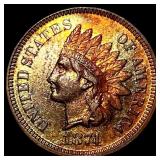 1874 Indian Head Cent NEARLY UNCIRCULATED