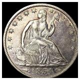 1854-O Seated Liberty Half Dollar NEARLY UNCIRCULA