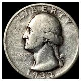 1932-D Silver Washington Quarter LIGHTLY CIRCULATE