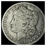 1890-CC Silver Morgan Dollar LIGHTLY  CIRCULATED