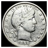 1898 Barber Quarter ABOUT UNCIRCULATED