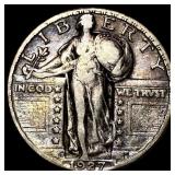 1927-D Silver Standing Liberty Quarter LIGHTLY CIR