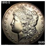 1895-S Morgan Silver Dollar CHOICE AU