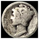 1923-S Silver Mercury Dime LIGHTLY CIRCULATED