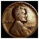 1924-S Lincoln Wheat Cent LIGHTLY CIRCULATED