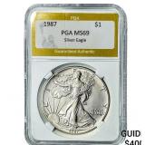1987 Silver Eagle PGA MS69