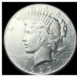 1927 Silver Peace Dollar UNCIRCULATED