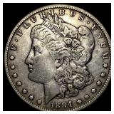 1884 Morgan Silver Dollar LIGHTLY CIRCULATED