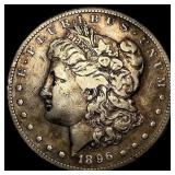 1896-S Silver Morgan Dollar LIGHTLY CIRCULATED