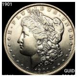 1901 Morgan Silver Dollar CHOICE BU