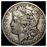 1882-CC Silver Morgan Dollar ABOUT UNCIRCULATED