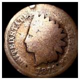1874 Indian Head Cent NICELY CIRCULATED