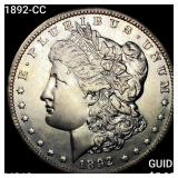 1892-CC Morgan Silver Dollar UNCIRCULATED