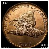 1857 Flying Eagle Cent CHOICE BU
