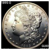 1895-O Morgan Silver Dollar CHOICE BU+