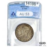 1832 Capped Bust Half Dollar ANACS AU53