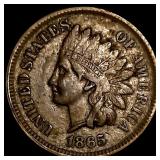 1865 Indian Head Cent NEARLY UNCIRCULATED