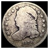 1836 Capped Bust Dime NICELY CIRCULATED