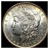 1881-S Silver Morgan Dollar UNCIRCULATED