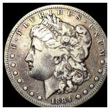 1884 Morgan Silver Dollar LIGHTLY CIRCULATED