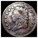 1814 Classic Head Large Cent NICELY CIRCULATED