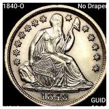 1840-O No Drapery Seated Liberty Half Dime UNCIRCU