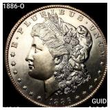1886-O Morgan Silver Dollar CHOICE BU+