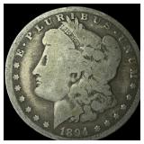 1894-O Silver Morgan Dollar NICELY CIRCULATED