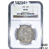 1832 Capped Bust Half Dollar NGC AU58