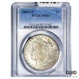 1884-CC Morgan Silver Dollar PCGS MS64