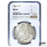 1903-O Morgan Silver Dollar NGC MS64