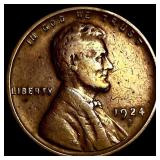 1924-D Lincoln Wheat Cent LIGHTLY CIRCULATED