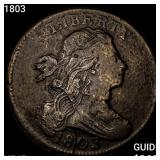 1803 Draped Bust Large Cent NEARLY UNCIRCULATED