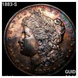 1883-S Morgan Silver Dollar UNCIRCULATED +