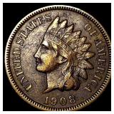 1908-S Indian Head Cent NEARLY UNCIRCULATED