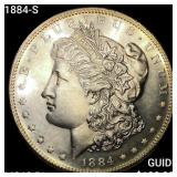 1884-S Morgan Silver Dollar CHOICE BU PL