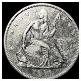 1860-O Silver Half Dollar CLOSELY UNCIRCULATED