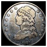1831 Capped Bust Silver Quarter LIGHTLY CIRCULATED