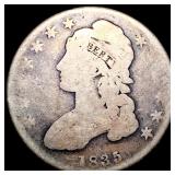 1835 Capped Bust Half Dollar NICELY CIRCULATED