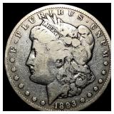 1893-CC Silver Morgan Dollar NICELY CIRCULATED