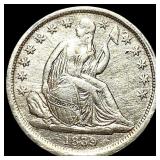 1839 Seated Liberty Dime NEARLY UNCIRCULATED
