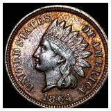 1864 Bronze Indian Head Cent CLOSELY UNCIRCULATED