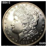 1884-S Morgan Silver Dollar CHOICE BU